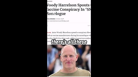 Woody Harrelson speak about covid drug cartel😎