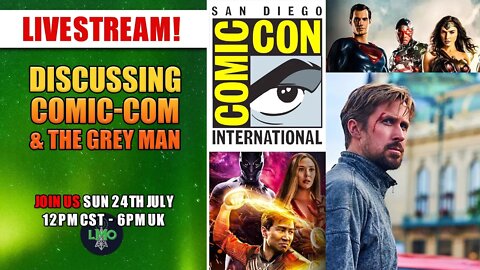 Comic-Con and THE GRAY MAN