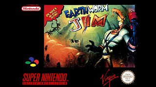 Earthworm Jim (1994, SNES, Sega Genesis, Game Boy, PC) Full Playthrough