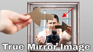 How Does a Non-Reversing Mirror Work?