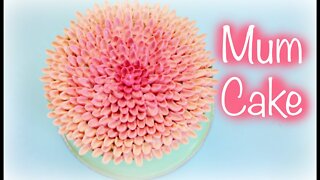 Copycat Recipes Buttercream Chrysanthemum Flower Cake - CAKE STYLECooking Recipes Food Recipes Heal.