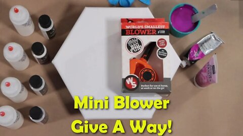 DecoArt Shimmer is PURE MAGIC + Mini Blower Giveaway!