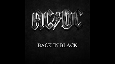 ACDC - Back In Black (Lyrics)