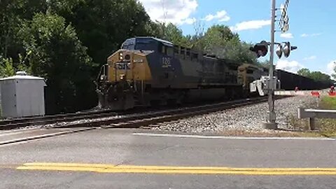 CSX B158 Empty Coke Express Train from Creston, Ohio August 12, 2022
