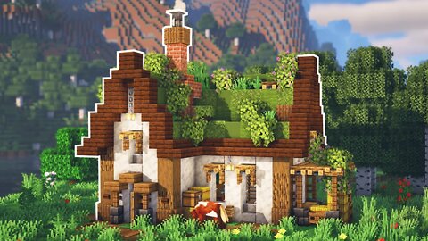 Minecraft 1.18 - Survival Starter House | 1.18 Starter House