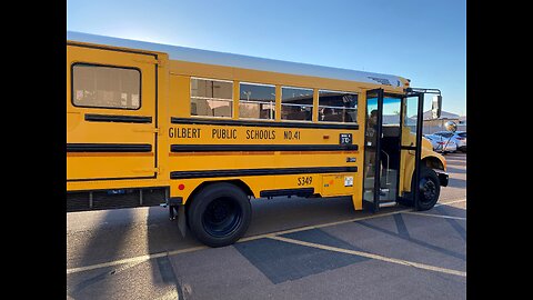 (467) 2004 International IC CE200 #S349 WCL T444E Bus ride to school on 9/18/2023 (It's still here!)