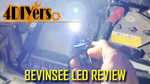 Review: Bevinsee V45 H8 H9 H11 LED Headlight Bulbs