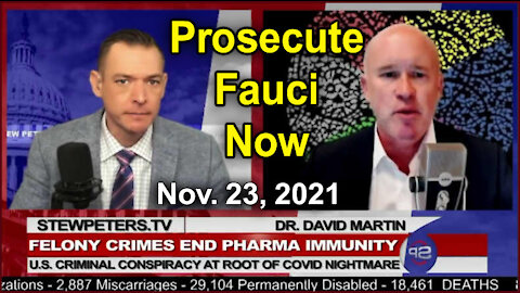 PROSECUTE FAUCI NOW - Dr. David Martin