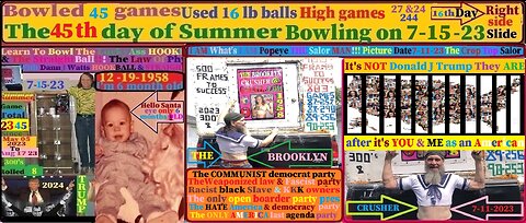 2345 games bowled become a better Straight/Hook ball bowler #168 with the Brooklyn Crusher 7-15-23