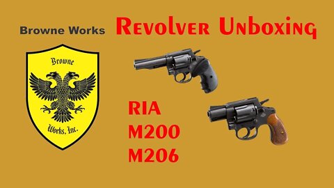 Rock Island M200 & M206 Revolver Unboxing