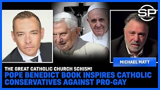 Catholic Church SCHISM! Pope Benedict Book INSPIRES Catholic Conservatives AGAINST Pro-GAY Francis