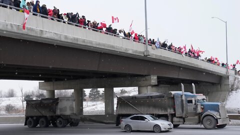 Trucker Convoy Update: Morning of 01/30/2022 - Ottawa, Canada