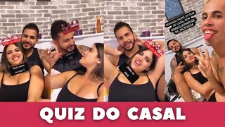 QUIZ Com BABAU GUIMARÃES E EMILY GARCIA Feito Pela DISBOCUDA Na Casa de Carlinhos Maia