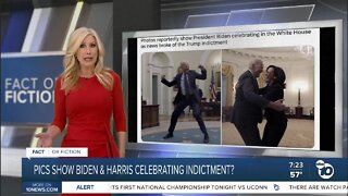 President Biden and Vice President Harris celebrate Trump indictment?