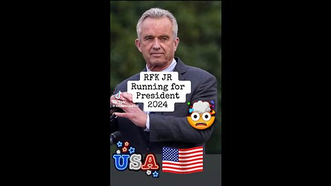 WOW! RFK JR (ROBERT KENNEDY JR) HAS FILED TO RUN FOR PRESIDENT IN 2024‼🤯