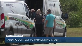 One man dead after paraglider crash in Charlotte County