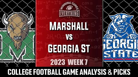 Marshall vs Georgia State Picks & Prediction Against the Spread 2023 College Football Analysis