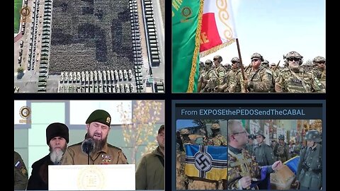 DENAZIFICATION - 70,000 Chechen / AKHAMAT WARRIORS are heading to Ukraine fight Nazis!!
