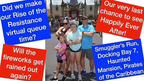 Last Day! | Ultimate park hop day | Hollywood and Magic Kingdom | Summer Vacation 2021 Day 6 pt. 2