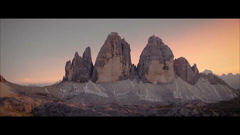 Drone amazing footage Perpetual Change Autumn in the Alps