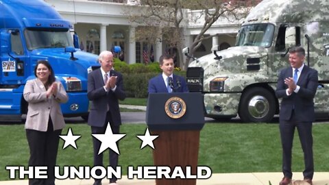 President Biden and Transportation Secretary Buttigieg Deliver Remarks on the Trucking Action Plan