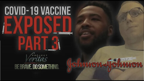 J&J Exposed! Employees Caught on Video Telling Others NOT to Take The Jab, Children Don't Need It