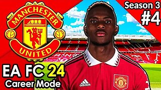 OSIMHEN FINALLY SIGNS! FC 24 Manchester United Realistic Career Mode S3 #4