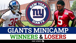 NY Giants Minicamp Winners & Losers