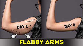 8 DAYS SIMPLE FLABBY ARMS WORKOUT | EVERYONE CAN DO IT