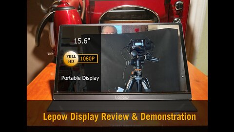Lepow Portable Display Unboxing & Review | Watch how it works!
