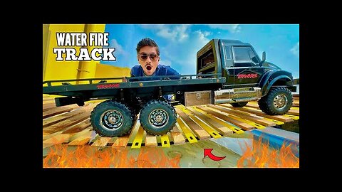 I Build Biggest RC Truck Bridge track - Chatpat toy TV!