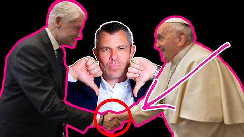 Pope Francis Meets Bill Clinton and S0r0s Jr.