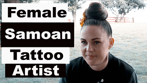 Female Samoan Tattoo Artist Tyla Vaeau