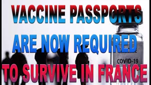 Ep.380 | VACCINE PASSPORTS ARE NOW REQUIRED IN FRANCE TO SURVIVE