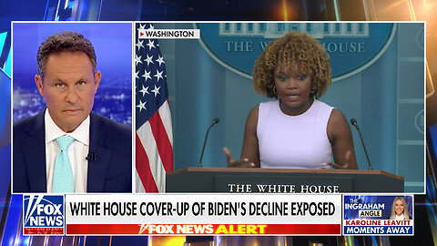 Brian Kilmeade: Karine Jean-Pierre Was Caught Off-Guard