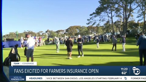 Fans excited for start of 2023 Farmers Insurance Open