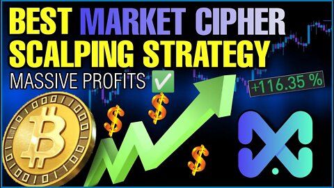 MARKET CIPHER SCALPING STRATEGY | Best Bitcoin Scalping Strategy (Very High Win Rate)