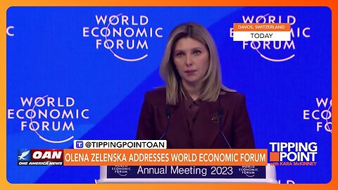 Tipping Point - Olena Zelenska Addresses World Economic Forum