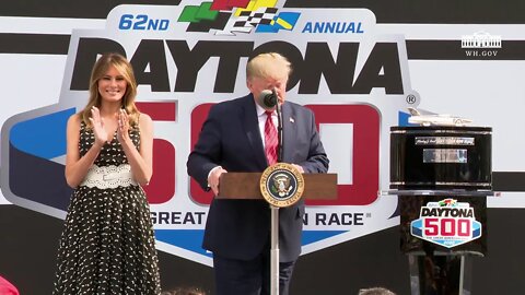 🔴 President Trump Delivers Remarks at the Daytona 500