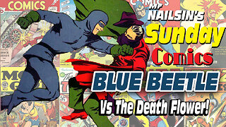 Blue Beetle Vs The Death Flower