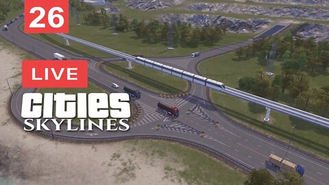 Cities: Skylines - Vem Verão! Ep27 - Ampliando a rede ferroviária.