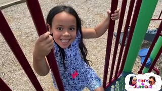 Tiny and Junior discover a new playground!