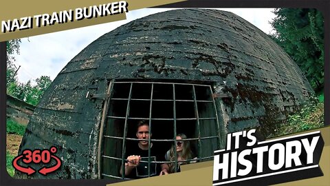 Exploring Hitler's Train Bunker (360°) - IT'S HISTORY