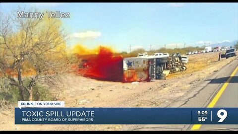 Pima County Board of Supervisors gives update on toxic spill
