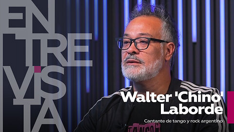 Walter 'Chino' Laborde, cantante de tango y rock