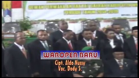 WAROPEN BARU_VOC. SAPONI GROUP (PAPUA REGIONAL SONG)
