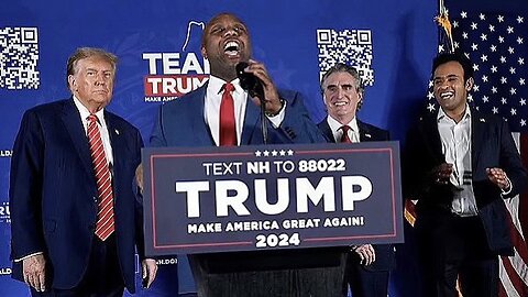 Trump Invites Vivek Ramaswamy, Doug Burgum, and Tim Scott on Stage on the Eve of New Hampshire Primary! (1/22/24) | WE in 5D: NOTE—When Trump Picks His VP Another [LARGE] “Block” of the Q-Tard/JFK Jr. Narrative Will Be Dissembled.