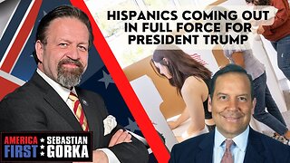 Hispanics coming out in full force for President Trump. Steve Cortes with Sebastian Gorka