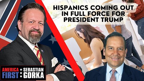 Hispanics coming out in full force for President Trump. Steve Cortes with Sebastian Gorka