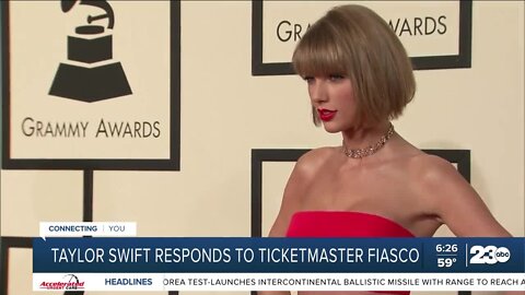 Taylor Swift responds to Ticketmaster sales fiasco